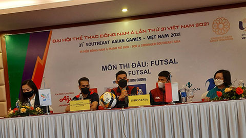 HLV ĐT futsal Indonesia: ‘Việt Nam mạnh nhưng chúng tôi không ngại’